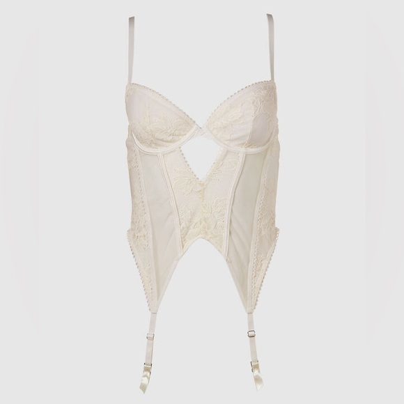 La Senza Unlined Lace Merrywidow Large - Picture 2 of 8